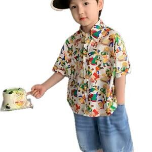 New kid’s summer short sleeved shirt size 6